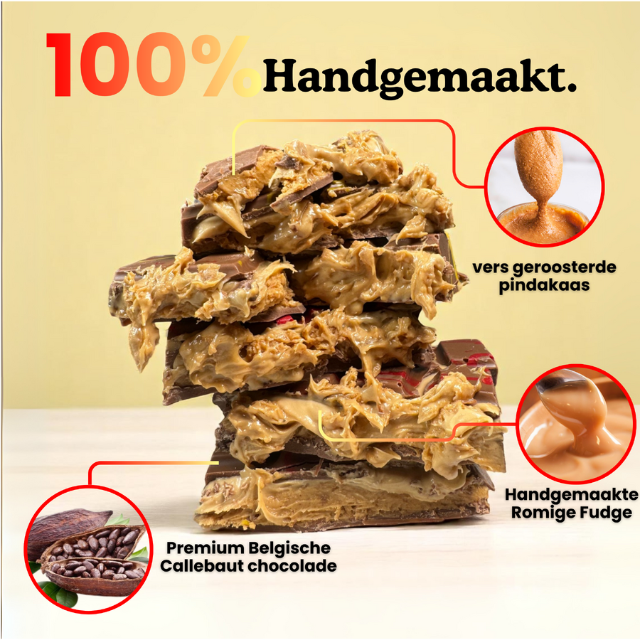 Tyčinka s arašídovým fudge